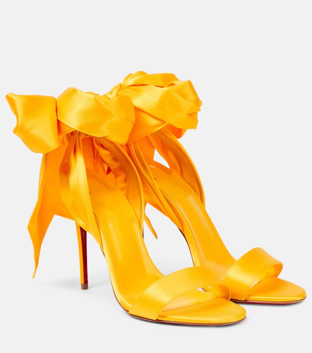 Women's Fashion Satin Bow Open Toe Sandals