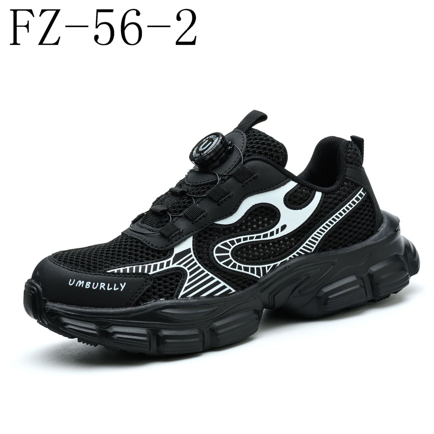 Women's Work Shoes Flying Woven Work Shoes Attack Shield And Anti-stab