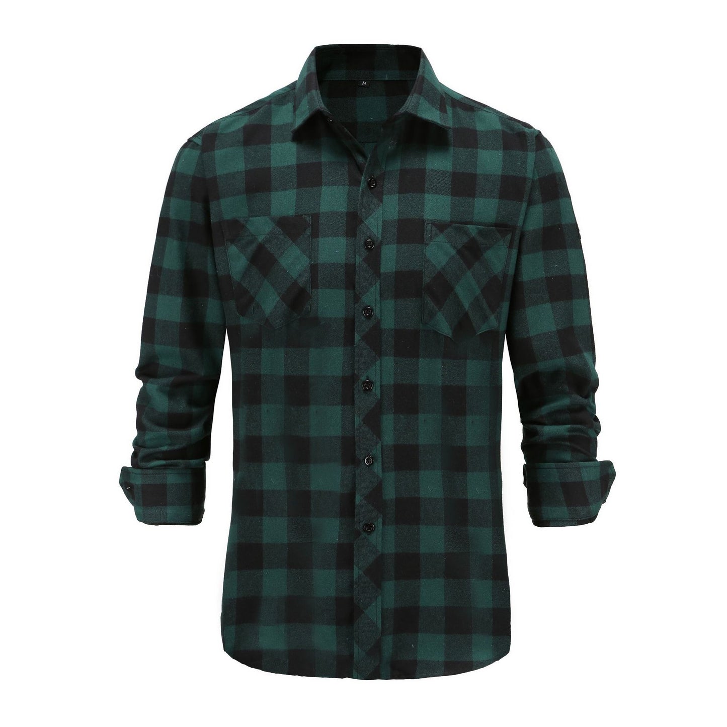 European And American Cotton Fleece Plaid Jacket