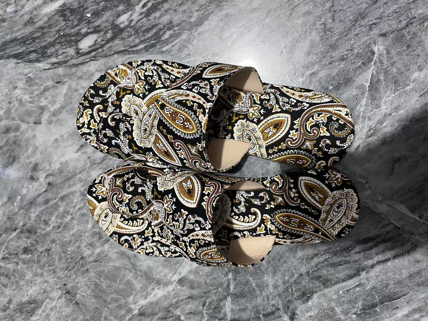 Plus Size Ethnic Style Slippers Women's Roman Style