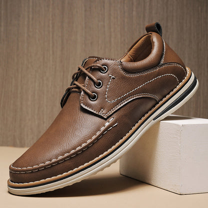 Casual Leather Shoes Worker Men's Shoes